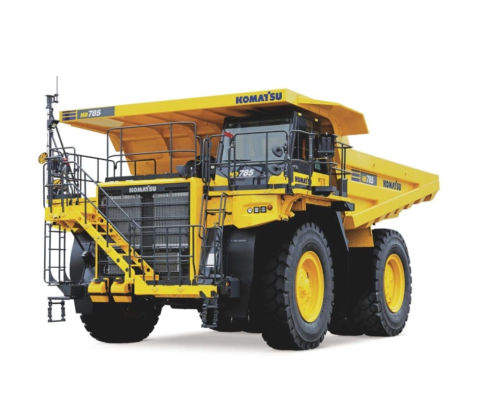 Komatsu 785 — Trucks for export
